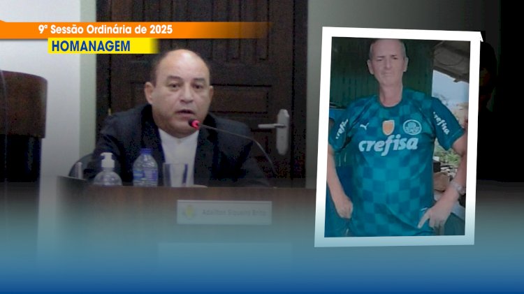 Em homenagem a servidor público, vereador pede que viveiro municipal seja nomeado Luis Adimir Sebastiani Theis