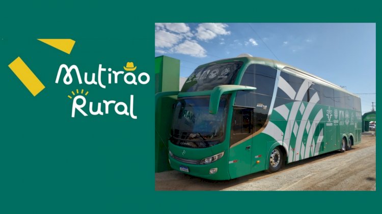 Mais de 900 pessoas são atendidas em mutirão rural