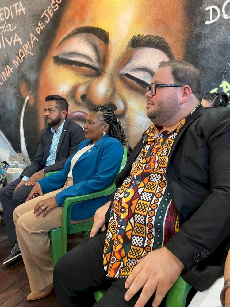 Rodriguinho da Cultura participa de encontro com a Ministra da Cultura Margareth Menezes em Cuiabá