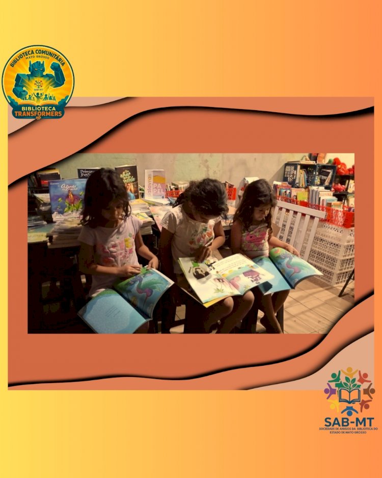 Biblioteca Comunitária Transformers está em festa!
