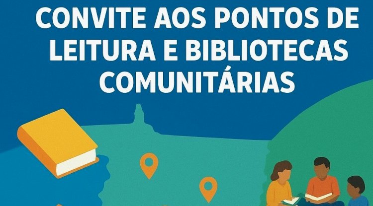Convite aos Pontos de Leitura e Bibliotecas Comunitárias de Mato Grosso